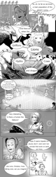 Size: 800x2500 | Tagged: safe, derpibooru import, human, comic, dialogue, genesis comic, grayscale, simple background