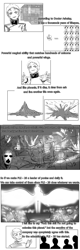 Size: 800x2500 | Tagged: safe, derpibooru import, human, comic, dialogue, genesis comic, grayscale, simple background