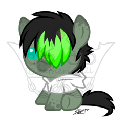 Size: 350x350 | Tagged: safe, artist:xxironandbloodxx, derpibooru import, oc, oc only, earth pony, pony, adoptable, clothes, hoodie