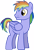 Size: 4000x5969 | Tagged: safe, color edit, derpibooru import, edit, rainbow blaze, games ponies play, absurd resolution, recolor, simple background, solo, transparent background, vector