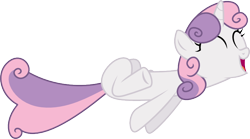 Size: 804x447 | Tagged: safe, artist:deadparrot22, derpibooru import, sweetie belle, simple background, solo, svg, transparent background, vector