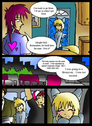 Size: 576x785 | Tagged: safe, artist:neoncabaret, derpibooru import, oc, oc only, oc:mel, human, comic:derpy's wish, comic