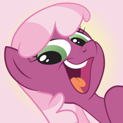 Size: 10000x10000 | Tagged: safe, artist:juniberries, derpibooru import, cheerilee, absurd resolution, happy, reaction image, smeel, smiling