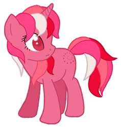 Size: 900x949 | Tagged: safe, artist:eeveetofu, derpibooru import, galaxy (g1), twinkle eyed pony, g1, g1 to g4, generation leap, solo