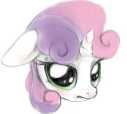 Size: 678x607 | Tagged: safe, artist:darkponyfantasies, derpibooru import, sweetie belle, pony, unicorn, female, filly, solo