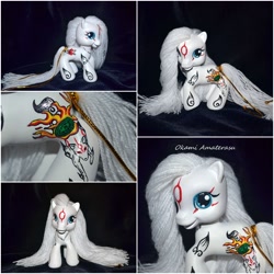 Size: 1204x1204 | Tagged: safe, artist:soulren, derpibooru import, g3.5, custom, okami, toy