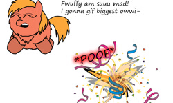 Size: 900x536 | Tagged: safe, artist:inkiepie, derpibooru import, fluffy pony, confetti, explosion, fluffy pony original art