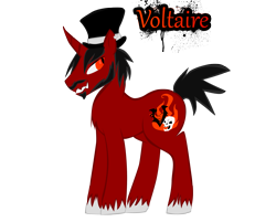 Size: 2720x2190 | Tagged: safe, artist:geekoflove, derpibooru import, musician, ponified, voltaire