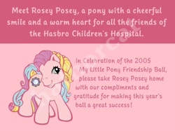 Size: 454x340 | Tagged: safe, derpibooru import, g3, back card, cute, daaaaaaaaaaaw, rosey posey