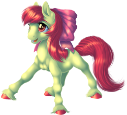 Size: 839x762 | Tagged: safe, artist:kittehkatbar, derpibooru import, apple bloom, simple background, transparent background, unshorn fetlocks