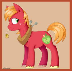 Size: 1805x1773 | Tagged: safe, artist:notenoughapples, big macintosh, earth pony, pony, male, solo, stallion