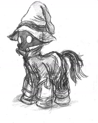 Size: 1345x1683 | Tagged: safe, artist:thelivingshadow, derpibooru import, black mage, final fantasy, final fantasy ix, ponified, vivi ornitier