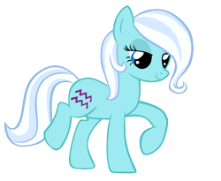 Size: 782x641 | Tagged: safe, artist:ploomette, derpibooru import, oc, oc only, oc:aquarius, earth pony, pony, aquarius, female, lidded eyes, mare, ponyscopes, raised hoof, raised leg, simple background, smiling, solo, transparent background, zodiac