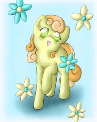 Size: 600x750 | Tagged: safe, artist:spectralpony, derpibooru import, junebug, cute, smiling, solo