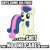 Size: 512x512 | Tagged: safe, derpibooru import, bon bon, sweetie drops, earth pony, pony, bon bon is not amused, cutie mark, female, hooves, image macro, mare, open mouth, raised hoof, reaction image, simple background, smiling, solo, text, transparent background, unamused, vulgar