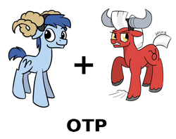 Size: 1040x822 | Tagged: safe, derpibooru import, aries, exploitable meme, gay, male, otp, ponyscopes, taurus, zodiac