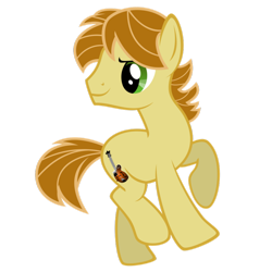 Size: 894x894 | Tagged: safe, artist:sagrag, derpibooru import, oc, oc only, oc:mandopony, solo