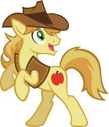 Size: 6000x6966 | Tagged: safe, artist:tygerbug, derpibooru import, braeburn, absurd resolution, simple background, solo, transparent background, vector