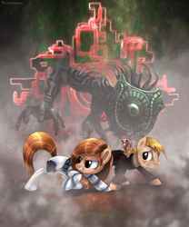 Size: 1537x1848 | Tagged: safe, artist:lova-gardelius, derpibooru import, rufus, crossover, kim possible, ponified, ron stoppable, the legend of zelda, the legend of zelda: twilight princess