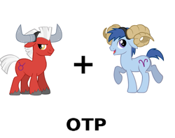 Size: 759x600 | Tagged: safe, derpibooru import, aries, exploitable meme, otp, ponyscopes, taurus, zodiac