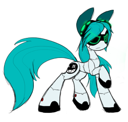 Size: 799x762 | Tagged: safe, artist:the--cloudsmasher, derpibooru import, oc, oc only, oc:cloudsmasher, robot, solo