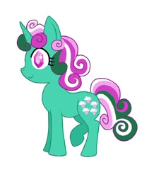 Size: 897x1065 | Tagged: safe, artist:peppermintfeathers, derpibooru import, fizzy, pony, mane