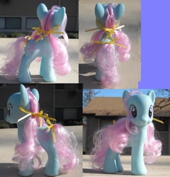 Size: 1365x1417 | Tagged: safe, artist:renrenace, derpibooru import, bow tie (g1), brushable, custom, irl, photo, solo, toy