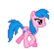 Size: 110x100 | Tagged: safe, artist:botchan-mlp, derpibooru import, firefly, pegasus, pony, g1, animated, cute, desktop ponies, female, flyabetes, g1 to g4, g1betes, generation leap, mare, pixel art, simple background, solo, sprite, transparent background, trotting, walk cycle