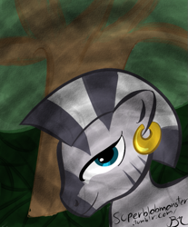 Size: 595x720 | Tagged: safe, artist:superblobmonster, derpibooru import, zecora, zebra, 30 minute art challenge