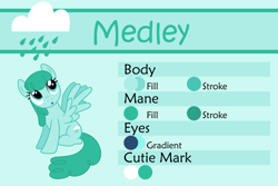 Size: 1500x1000 | Tagged: safe, artist:silvervectors, derpibooru import, spring melody, sprinkle medley, reference sheet, solo