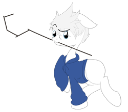 Size: 1568x1380 | Tagged: safe, artist:pennydropshop, derpibooru import, jack frost, ponified, rise of the guardians