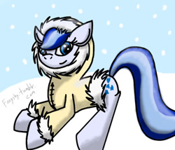 Size: 700x600 | Tagged: safe, artist:foxyshy, derpibooru import, oc, oc only, 30 minute art challenge, snow, snowfall, solo