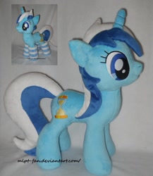 Size: 1024x1182 | Tagged: safe, artist:mlpt-fan, derpibooru import, minuette, clothes, irl, photo, plushie, socks