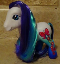 Size: 944x994 | Tagged: safe, derpibooru import, earth pony, pony, g3, female, irl, mare, photo, silver rain, solo, toy