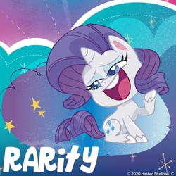 Size: 890x890 | Tagged: safe, derpibooru import, rarity, pony, unicorn, my little pony: pony life, female, horn, mare, white coat