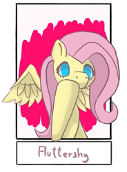 Size: 796x1080 | Tagged: safe, artist:sakurathekitsuneko, derpibooru import, fluttershy, pegasus, pony, bust, female, mare, solo