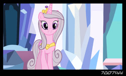 Size: 1288x782 | Tagged: safe, derpibooru import, edit, edited screencap, editor:teren rogriss, screencap, princess cadance, princess celestia, alicorn, pony, crystal empire, mane swap, princess molestia