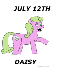 Size: 1000x1200 | Tagged: safe, artist:eunos, derpibooru import, daisy, flower wishes, earth pony, digital art, simple background, smiling, solo, transparent background