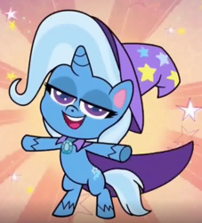 Size: 568x626 | Tagged: safe, derpibooru import, trixie, friendship gems, my little pony: pony life, spoiler:pony life s01e17, cropped