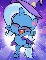 Size: 801x1036 | Tagged: safe, derpibooru import, trixie, friendship gems, spoiler:pony life s01e17, cropped