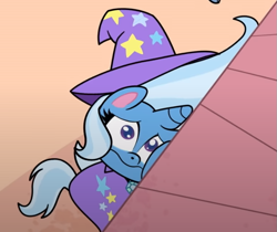 Size: 667x559 | Tagged: safe, derpibooru import, trixie, friendship gems, spoiler:pony life s01e17, cropped