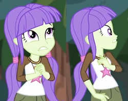 Size: 776x615 | Tagged: safe, derpibooru import, screencap, starlight, equestria girls, legend of everfree, cropped, frightened, scared