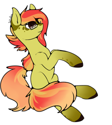 Size: 1000x1119 | Tagged: safe, artist:intfighter, derpibooru import, oc, oc only, earth pony, pony, colored hooves, glasses, simple background, solo, transparent background