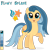 Size: 1024x1024 | Tagged: safe, artist:kabuvee, derpibooru import, oc, oc:flowy splash, pegasus, pony, female, mare, simple background, solo, transparent background