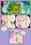 Size: 1280x1811 | Tagged: safe, artist:mustachedbain, derpibooru import, fluttershy, oc, oc:izen, dragon, pegasus, pony, comic:my dragon children, female, male, mother and child, mother and son, parent and child, spanish