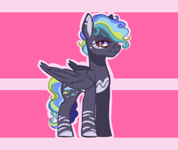 Size: 1000x842 | Tagged: safe, artist:orphicdove, derpibooru import, oc, pegasus, pony, female, mare, parent:princess celestia, parent:thunderlane, solo