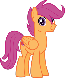 Size: 4000x4838 | Tagged: safe, artist:n0kkun, derpibooru import, scootaloo, scooteroll, pegasus, pony, absurd resolution, alternate hairstyle, alternate universe, headcanon, male, older, older scootaloo, rule 63, simple background, solo, stallion, trans boy, transgender, transparent background, wip