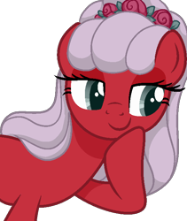 Size: 572x677 | Tagged: safe, artist:sarahostervig, derpibooru import, oc, oc:allura, pony, female, mare, not cheerilee, simple background, solo, transparent background