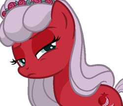 Size: 536x461 | Tagged: safe, artist:sarahostervig, derpibooru import, oc, oc:allura, pony, female, mare, not cheerilee, simple background, solo, transparent background