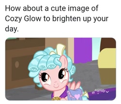 Size: 713x609 | Tagged: safe, derpibooru import, edit, edited screencap, screencap, cozy glow, pegasus, pony, school raze, cozybetes, cute